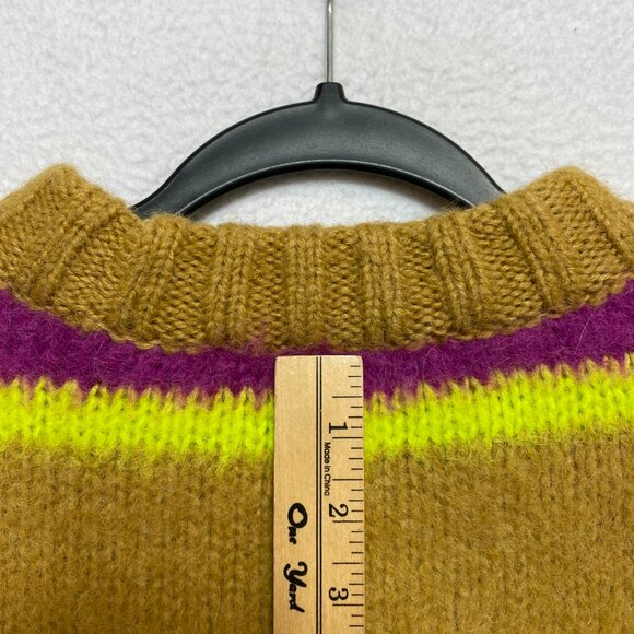 Andersson Bell Oversized Sweater Womens S Multicolor Jumper Alpaca Wool Pullover - Picture 14 of 14